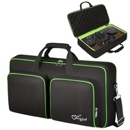 TEMU Holiday Dj Controller Case For Ddj 400/rev1/, Padded Large Capacity Dj Controller Bag For Lapto