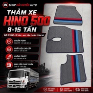 [ Hino 500 8-15 tons ] Hino 500 8-15 ton car mats, complete with 3 panels, cut and sew according to 