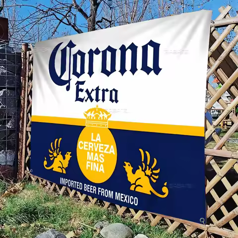 C-Corona E-Extra Beer Anime Chart Flag for Living Room Home Dorm Decor Art Home Decor Banner
