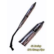 Limited Stock ✺GL RACING C70 Pisang Racing Standard Exhaust Pipe☉
