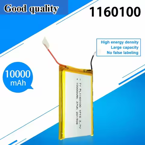 for Lithium battery 1160100 10000mAh mobile power supply polymer high capacity