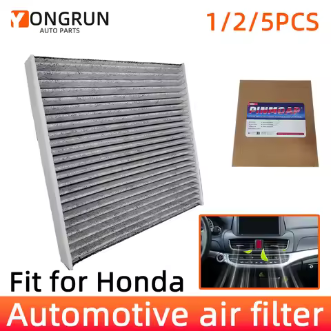 YONGRUN 1/2/5PCS Air Filter Is Suitable For Honda Civic/Acura Mdx Sedan 80292-TBA-A11 CF11182 VCA-10