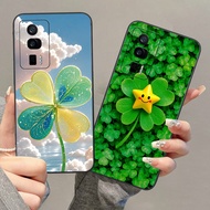 Xiaomi Redmi K60 / K60 Pro / Poco F5 Pro case printed with 4-leaf clover, lucky, cute