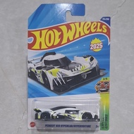 HW Hotwheels Peugeot 9X8 Hypercar/Hypervoiture [White] ExoticsHW