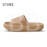 UTUNE 4.5cm Thick-Soled Large Size Sandals Slippers Men EVA Stepping On Shit Soft Summer Outdoor Wea