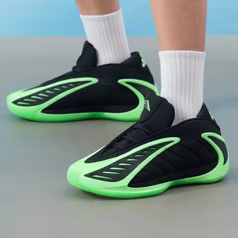 ADIDAS ANTHONY EDWARDS 2 Boost Comfortable Cushioning Wear-Resistant Men's Low-Top Professional Bask