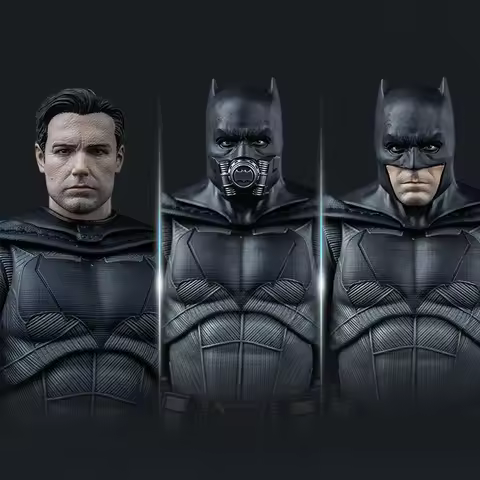 Fondjoy DC Batman Batman Movie Character Model Limited Head Sculpt Action Figures 19cm Collect Ornam