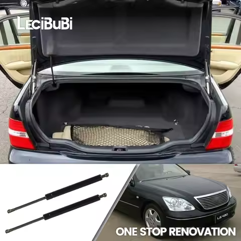 For Lexus LS430 2001-2006 2pcs Rear Trunk Tailgate Strut Boot Lift Support Bars Gas Spring Dampers R