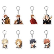 GIVEN HOT BL Anime New Acrylic Keychain Key Chain Bag Charmouvenir Creative Pendant Jewelr mica keyc