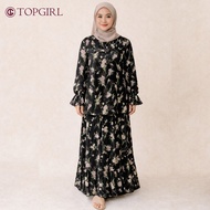 TOPGIRL Helena Set Blouse And Skirt Blouse Sepasang Blouse Raya Blouse Wedding Blouse Floral Blouse 