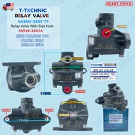 Relay Valve with Side Hole–T-TECHNIC 44540-2261A /44540-2261-TT(HD) Nissan GE13, Hino Profia K13C, V