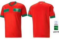 LZ71 Cute 22-23 World Cup Morocco Home Jersey Football Tshirts Nesyri Ziyech Harit Hakimi Aguero Spo