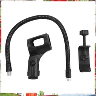 Gooseneck Mic Stand Mic Flexible Gooseneck Clamp Microphone Stand 360 Degree Flexible Gooseneck Micr