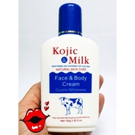 Kojic Milk Lotion/ Body Face Whitening Losyen/ Puteh Gebu Kulit Licin Glow/ Pencerah Kulit/ Anti Kus