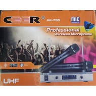 CEER Professional Wireless Microphone AK-755