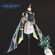 Game Genshin Impact Nefer Adult Cosplay Costume Dress Glove Full Set Accessories Suit Halloween Carn