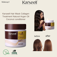 Karseell Hair Collagen Treatment Natural Argan Oil Coconut conditionerมาส์กผม คอลลาเจน ดูแลเส้นผมให