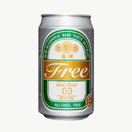 金牌FREE啤酒風味飲料330ml(24罐裝)無酒精啤酒