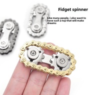 Gear Spinner Zinc Alloy Gear Spinner Fidget Spinner Wheel Chain Fingertip Decompression Toy