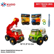 Kudo Toys - DIY Children's Toys TRUCK (80) F860