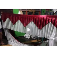75cm x 50cm High Bangs Table Skirt/Table skriting/Buffet Table Skirt