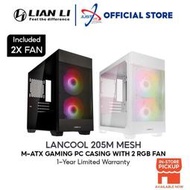 Lian LI LANCOOL 205M MESH GAMING MATX 機箱(黑/白)