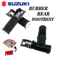 SUZUKI Smash 110 Motorcycle REAR footrest brand new color BLACK motorcycle accessories 1pair