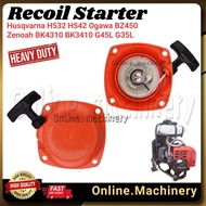 Recoil Starter Mesin Rumput Husqvarna H542 H532 Zenoah BK4310 BK3410 BK3310 G45L G35L Ogawa BZ450 Br
