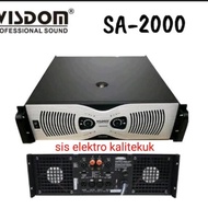 Power Wisdom Sa 2000 Class TD original Amplifier Wisdom