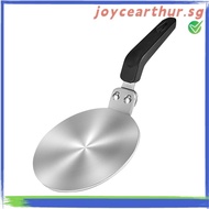 {joycearthur.sg}Induction Hob Converter Plate, Stainless Steel Induction Converter Plate with Insula