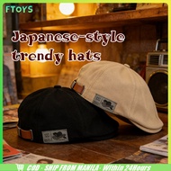 Shipped In 24 Cm.beret Hat Japanese Style Vintage Size 56-60CM Can Be Used Comfortable To Wear Fashi