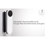 Google Nest Doorbell (Wired, 2nd Gen) Horizontal Adjustable Mount Wasserstein