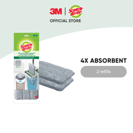 3M™ Scotch-Brite™ Hands-Free Mop with Compact Bucket Self-Cleaning Mop For cleaning floors tiles lam