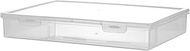 Vidifor Plastic Storage Containers for A4 File, 8.5"x11" Letter File, Magazine Document, Pencil Box,