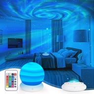 Chunyan Dynamic Light Wave Projection Light Rotating Starry Sky Galaxy Galaxy Children's Room Northe