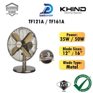 Khind Antique Table Fan Retro Style Kipas Angin Meja Antik Kipas Vintage 12 / 16 Inch 古董风扇 复古风扇 TF12