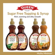Queen | Sugar Free Maple Flavoured Syrup Sugar Free Topping Sirap Perisa Maple Tanpa Gula Topping Ta