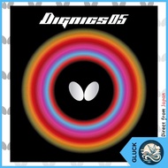 Butterfly Table Tennis Rubber Dignics 05 High Tension Soft Black [Direct from Japan]