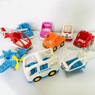 Large Particle Building Blocks Building Blocks Building Blocks Bus Airplane Police Car Fire Truck La