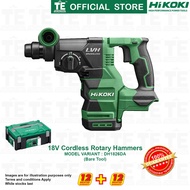 HIKOKI 18V Cordless Rotary Hammers SDS Plus (MODEL VARIANT : DH1826DA) (Bare Tool Only)