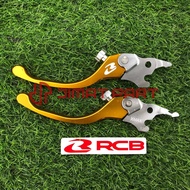 RCB RACING BOY ALLOY LEVER SET (S2) 100% ORIGINAL LC 5S Y15 Y15ZR NMAX RS150 BELANG XMAX CLICK150 VARIO150