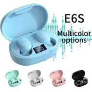E6S TWS Bluetooth 5.0 Wireless Earbuds with LED Display, 9D Stereo Sound, Waterproof, Compatible wit