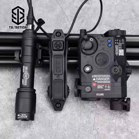 WADSN PEQ15 PEQ 15 Green Red Dot Laser Indicator Surefir M300 M600 Airsoft Flashlight WeaponLight Du