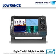 Lowrance Eagle 7 with TripleShot HD