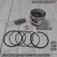 MESIN HP EY20 PISTON ASSY SEHER COMPLETE ROBIN 5 DRIVE ENGINE EY 20hp