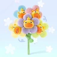 Genuine Capybara Lulu Plush Doll Multiple Emotions Cute Capybara Lulu Bouquet Dopamine Capybara Plus