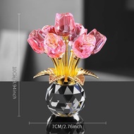 Red Crystal Rose Crystal Preserved Flower Valentine's Day Gift for Girlfriend Wife Birthday Gift Gif