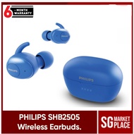 Philips SHB2505 Wireless Earbuds. Bluetooth 5.0. 12 Hrs Battery Life. True Wireless. Local SG Store.