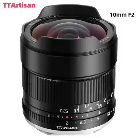 TTArtisan 10mm F2 APS-C ASPH 105° Ultra-wide Angle Lens Camera Photography for Sony E Fujifilm XF Ni