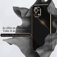 For OPPO F11 A11k F9 A9 A9x A8 A7 A7x A7n A5 F5 A5s A3s K3 K1 Luxury Square Plating Soft TPU Phone C